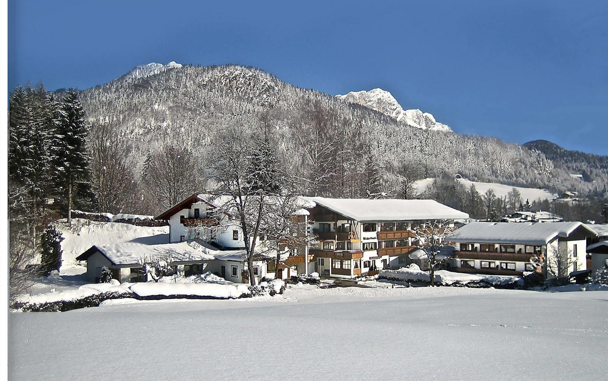 Alpenhotel Weiherbach Berchtesgaden Hallenbad Und Sauna Exterior foto